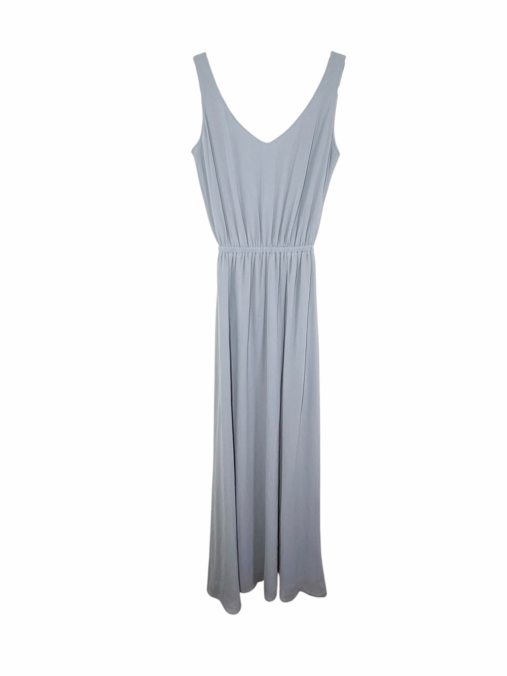Show Me Your MuMu Pale Blue Sleeveless V-Neck Maxi Dress - Picture 3 of 12